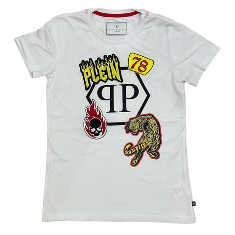 Philipp Plein Boys White T-shirt Philipp Plein Boys White T-shirt