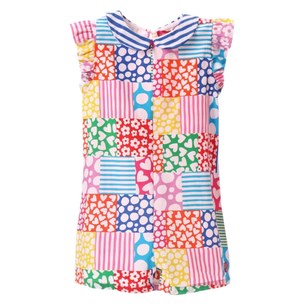 Agatha Ruiz De La Prada Girls Multicoloured Playsuit Agatha Ruiz De La Prada Girls Multicoloured Playsuit