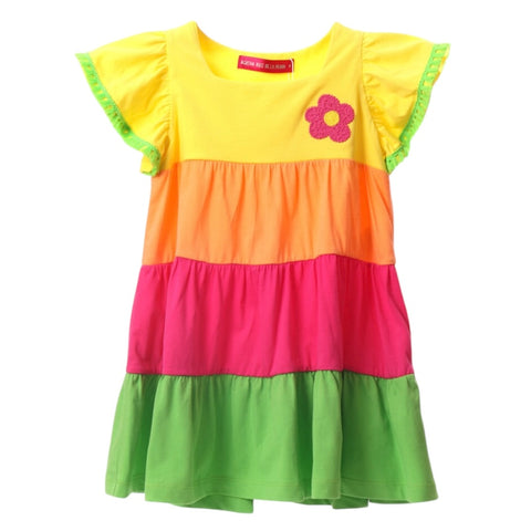 Agatha Ruiz De La Prada Girls Multicoloured Dress Agatha Ruiz De La Prada Girls Multicoloured Dress