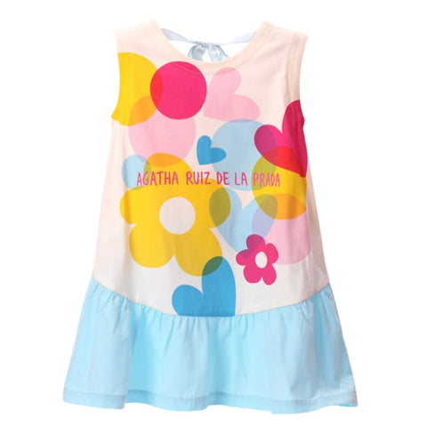 Agatha Ruiz De La Prada Girls White Dress Agatha Ruiz De La Prada Girls White Dress