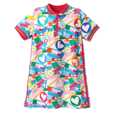 Agatha Ruiz De La Prada Girls Multicoloured Dress Agatha Ruiz De La Prada Girls Multicoloured Dress