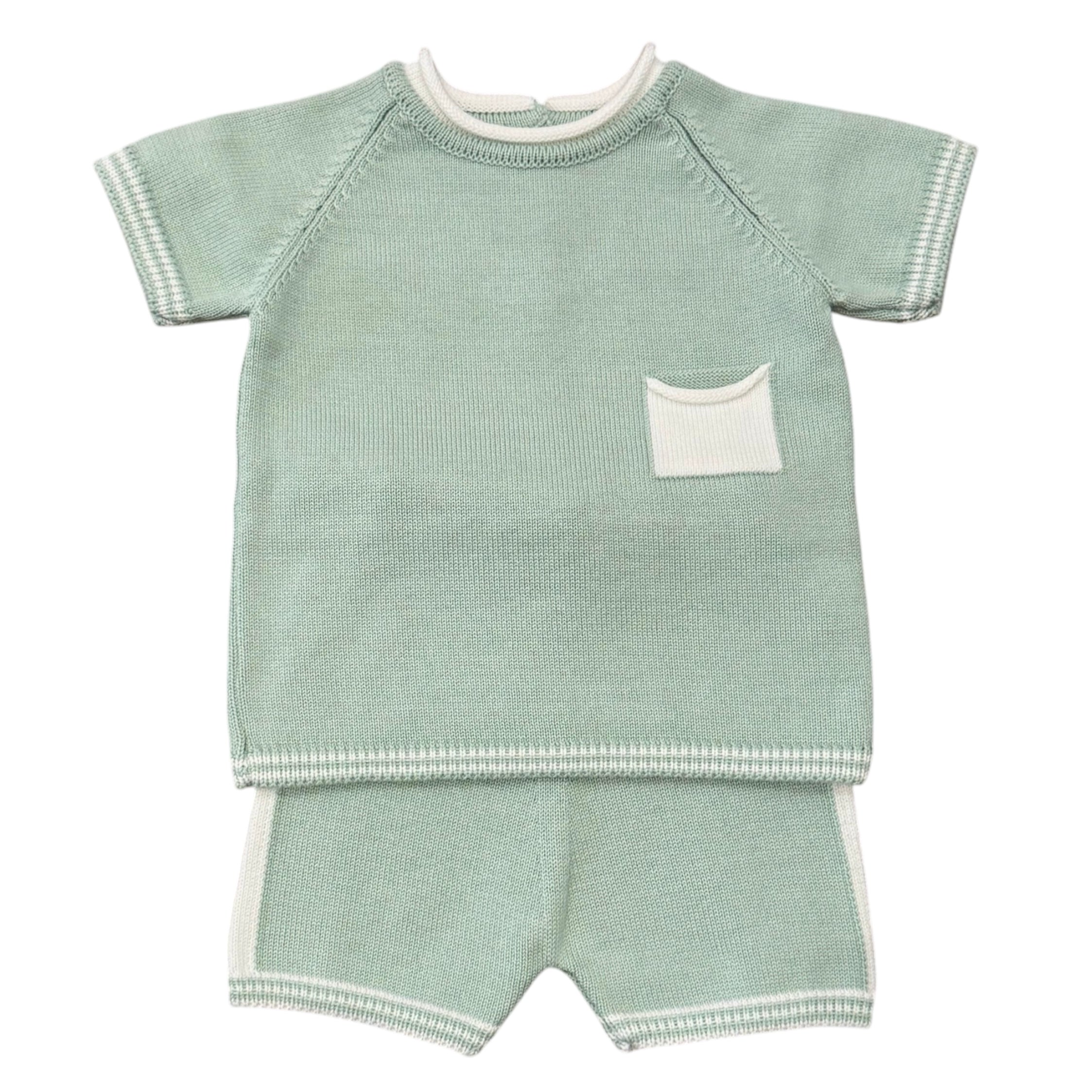 Granlei Baby Boys Green Short Set Granlei Baby Boys Green Short Set