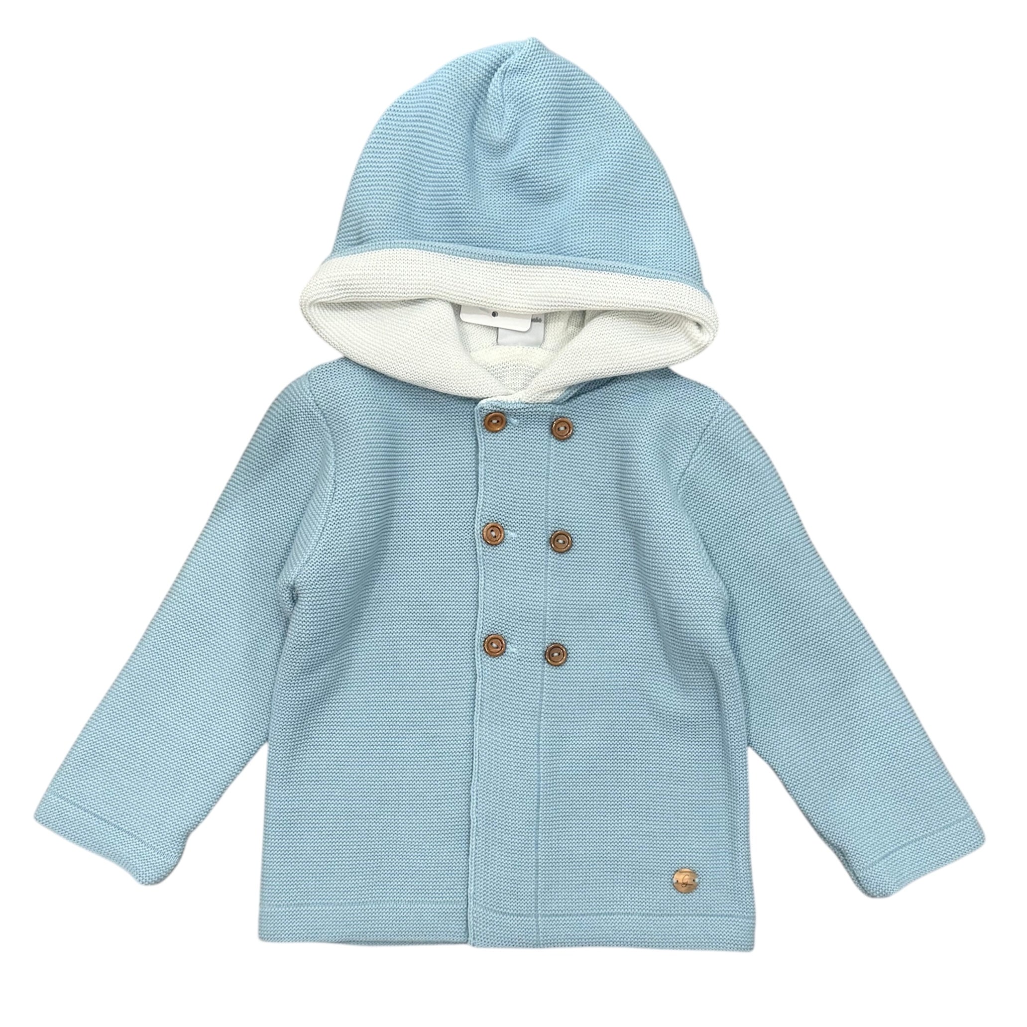 Granlei Boys Teal Knitted Jacket Granlei Boys Teal Knitted Jacket