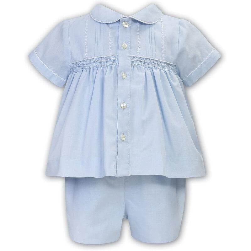 Sarah Louise Timeless Charm Baby Boys Smocked Set Sarah Louise Timeless Charm Baby Boys Smocked Set