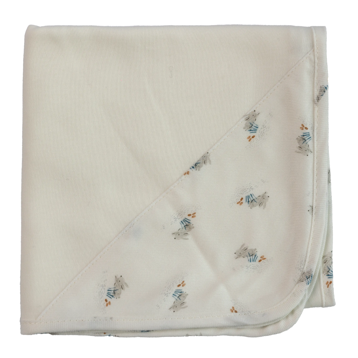 Baby Gi Baby Boys Cream RabbIt Blanket Baby Gi Baby Boys Cream RabbIt Blanket