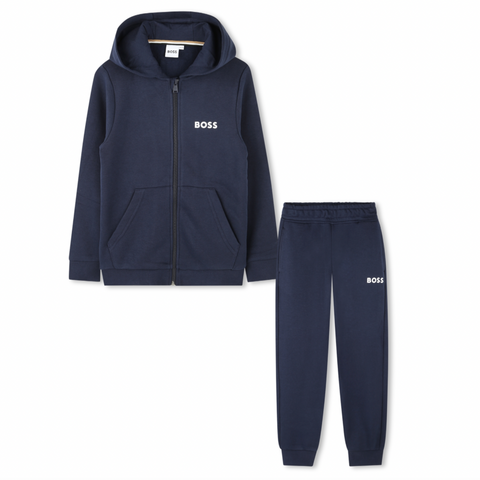 BOSS Boys Navy Tracksuit BOSS Boys Navy Tracksuit