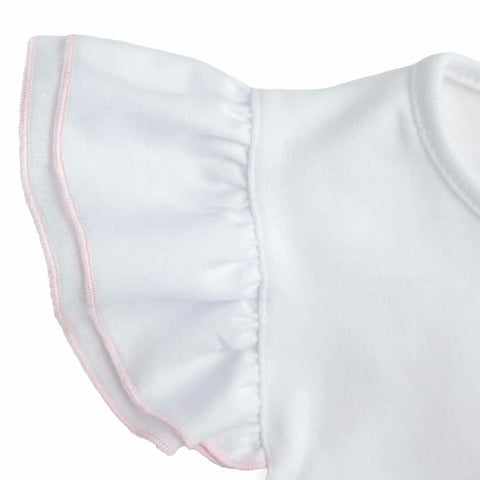 Baby Gi Baby Girls Pink Frill Set Baby Gi Baby Girls Pink Frill Set