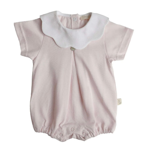Baby Gi Baby Girls Pink Romper Baby Gi Baby Girls Pink Romper