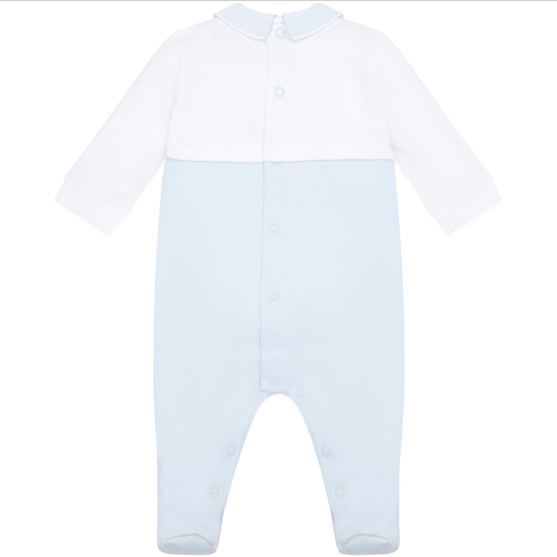 Emile Et Rose Baby Boys Blue Bear Babygrow Emile Et Rose Baby Boys Blue Bear Babygrow