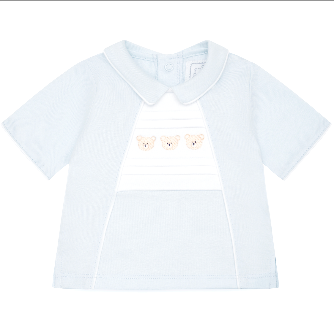 Emile Et Rose Baby Boys Blue Teddy Short Set Emile Et Rose Baby Boys Blue Teddy Short Set