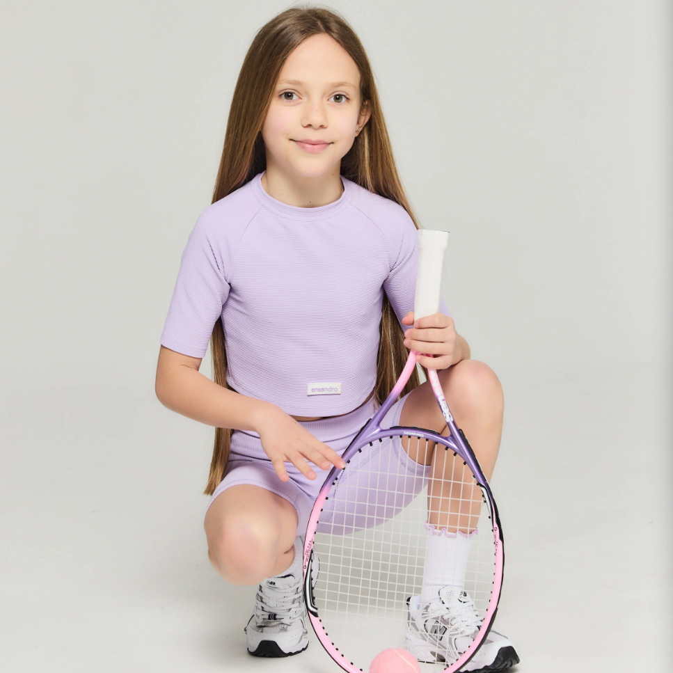 Ansandro Girls Lilac Gym Sset Ansandro Girls Lilac Gym Sset