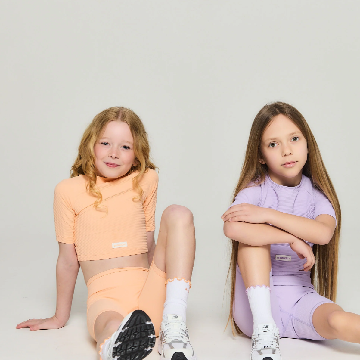 Ansandro Girls Orange Gym Set Ansandro Girls Orange Gym Set