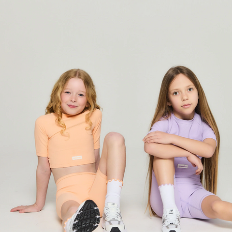 Ansandro Girls Orange Gym Set Ansandro Girls Orange Gym Set