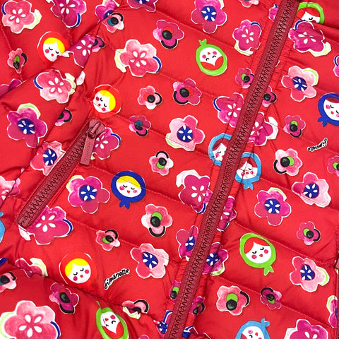 Simonetta Girls Red Doll Coat Simonetta Girls Red Doll Coat