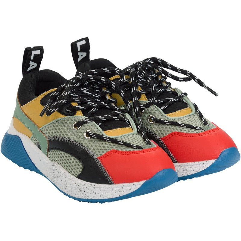 Stella McCartney Kids Boys Multi Coloured Trainers Stella McCartney Kids Boys Multi Coloured Trainers