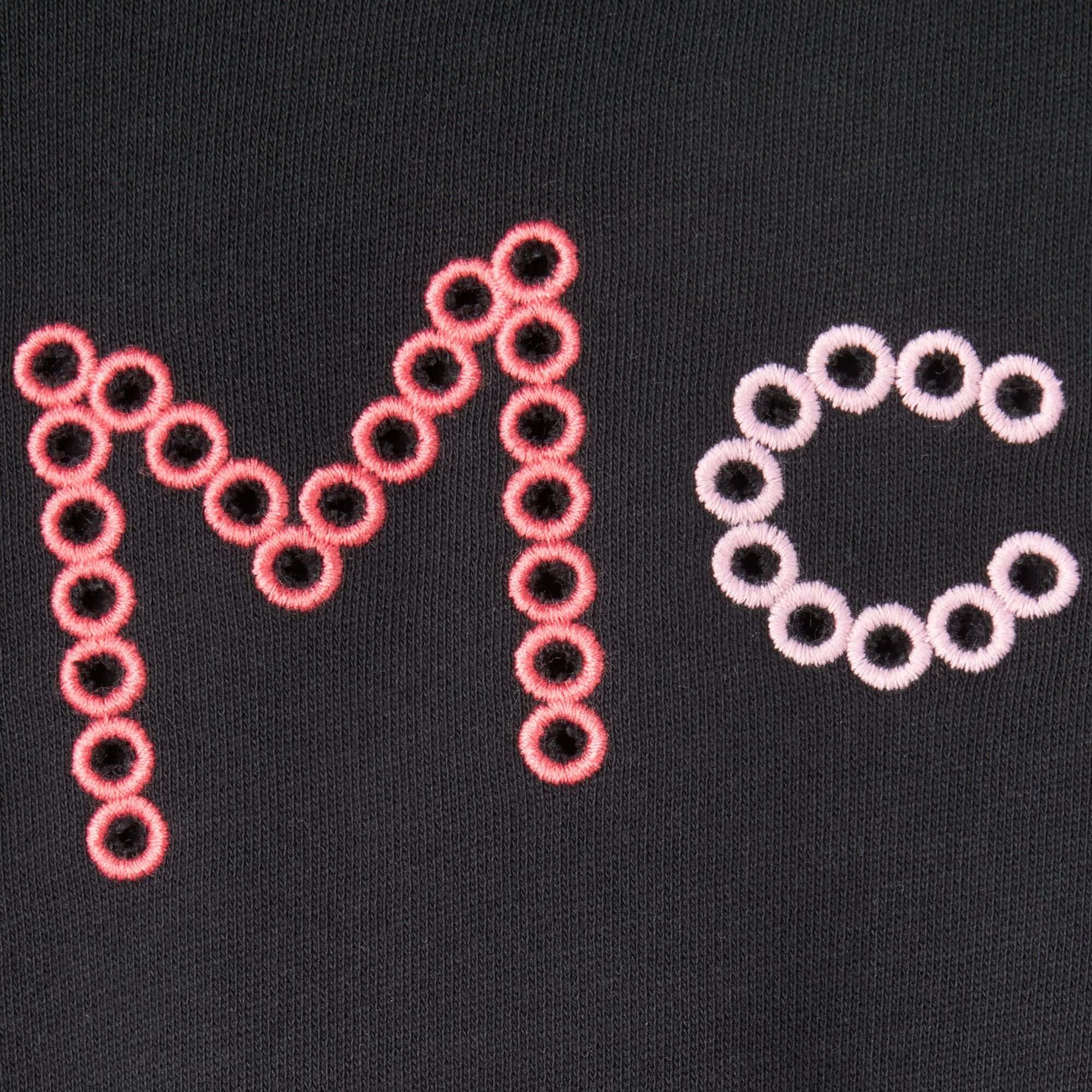 Stella McCartney Kids Girls Black Logo Sweatshirt Stella McCartney Kids Girls Black Logo Sweatshirt