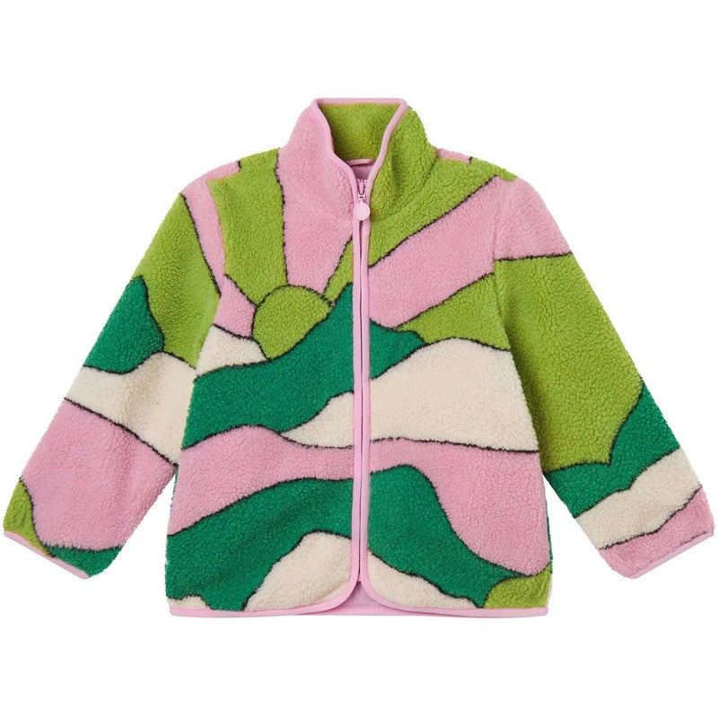 Stella McCartney Kids Girls Green Fleece Stella McCartney Kids Girls Green Fleece
