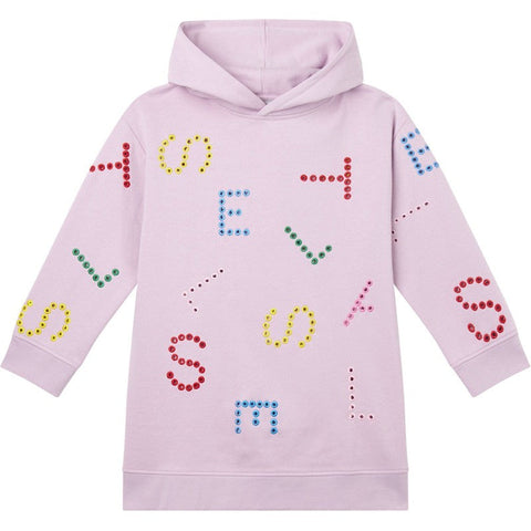 Stella McCartney Kids Girls Lilac Jumper Dress Stella McCartney Kids Girls Lilac Jumper Dress