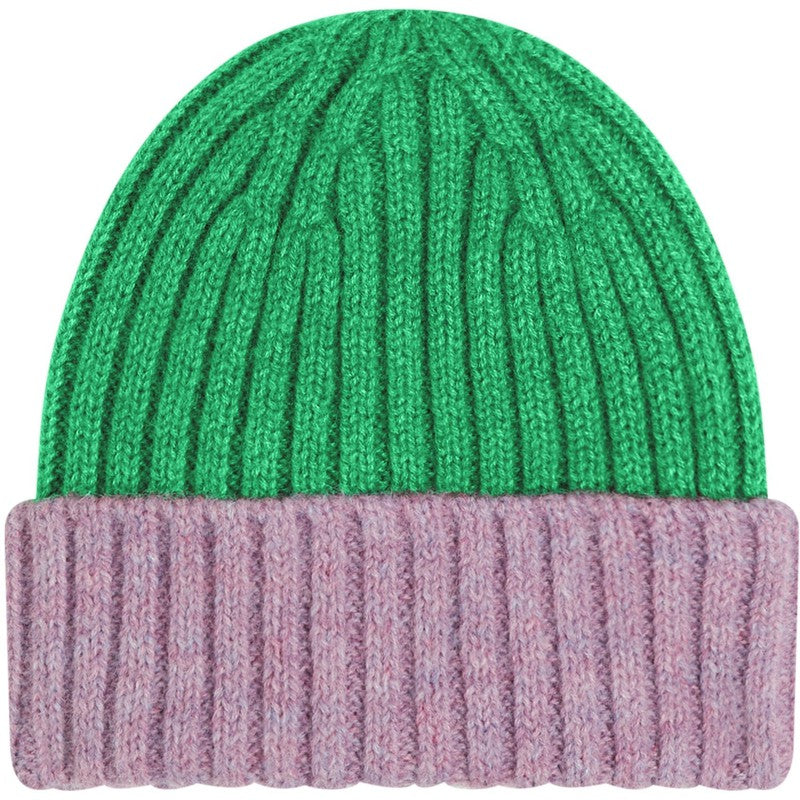 Stella McCartney Kids Girls Lilac Kniited Hat Stella McCartney Kids Girls Lilac Kniited Hat