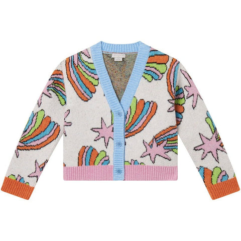 Stella McCartney Kids Girls Shooting Star Cardigan Stella McCartney Kids Girls Shooting Star Cardigan