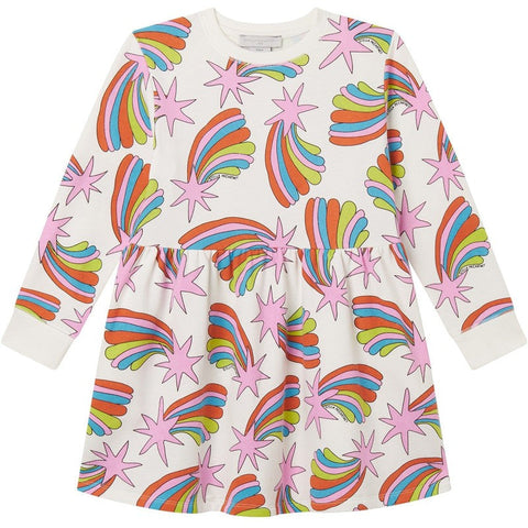 Stella McCartney Kids Girls Shooting Star Jersey Dress Stella McCartney Kids Girls Shooting Star Jersey Dress