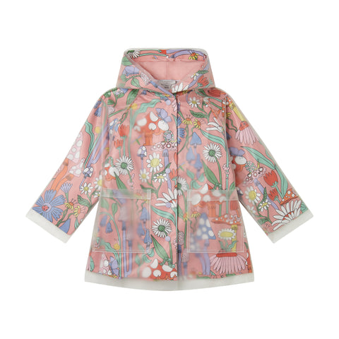 Stella McCartney Kids Girls Pink Fairy Coat Stella McCartney Kids Girls Pink Fairy Coat
