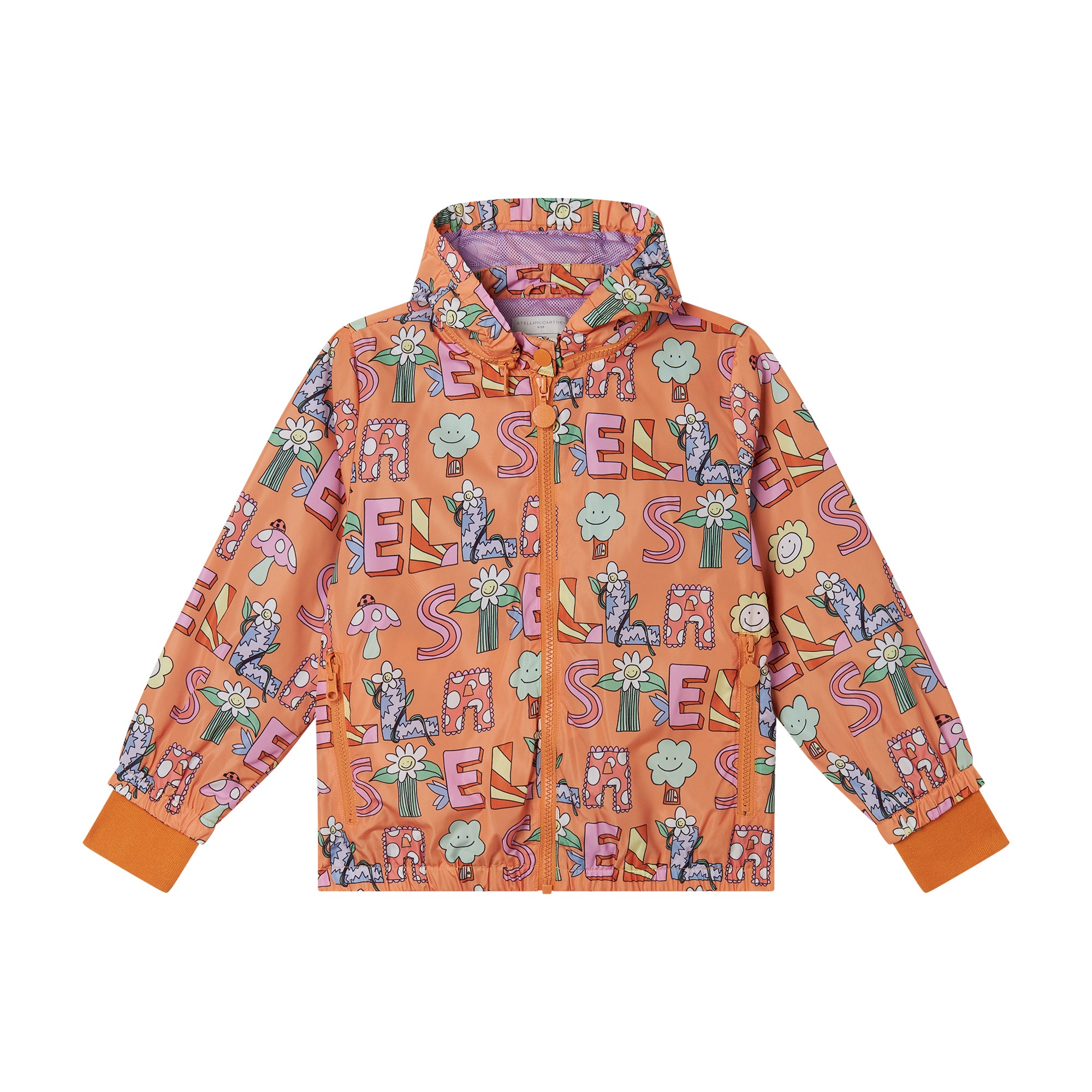 Stella McCartney Kids Girls Orange Fairy Jacket Stella McCartney Kids Girls Orange Fairy Jacket