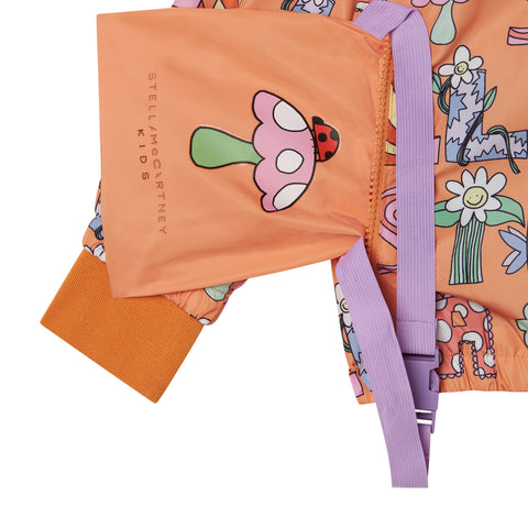 Stella McCartney Kids Girls Orange Fairy Jacket Stella McCartney Kids Girls Orange Fairy Jacket