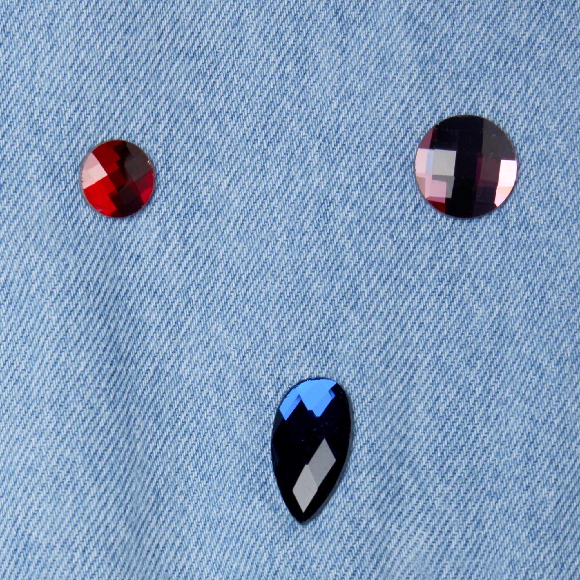 Stella McCartney Kids Girls Denim Jewelled Denim Bomber Stella McCartney Kids Girls Denim Jewelled Denim Bomber