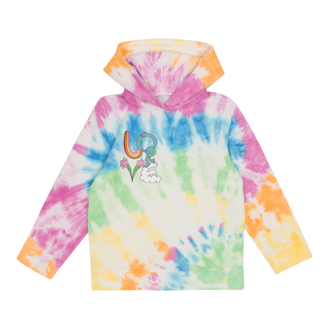 Stella McCartney Kids Girls Tie Dye Hoodie Stella McCartney Kids Girls Tie Dye Hoodie