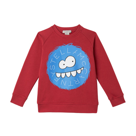 Stella McCartney Kids Boys Rust Sweatshirt Stella McCartney Kids Boys Rust Sweatshirt