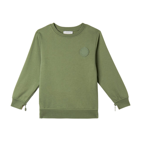 Stella McCartney Kids Boys Green Sweatshirt Stella McCartney Kids Boys Green Sweatshirt