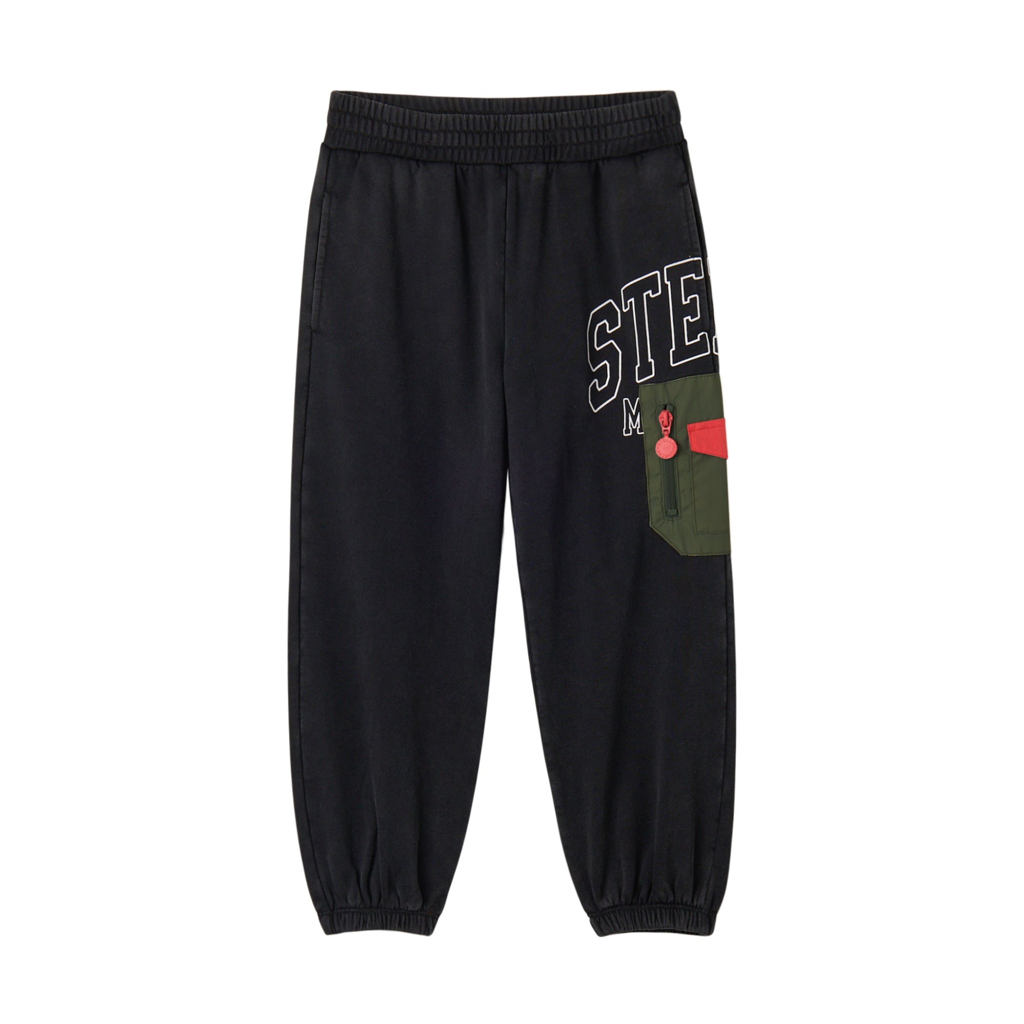 Stella McCartney Kids Boys Black Joggers Stella McCartney Kids Boys Black Joggers