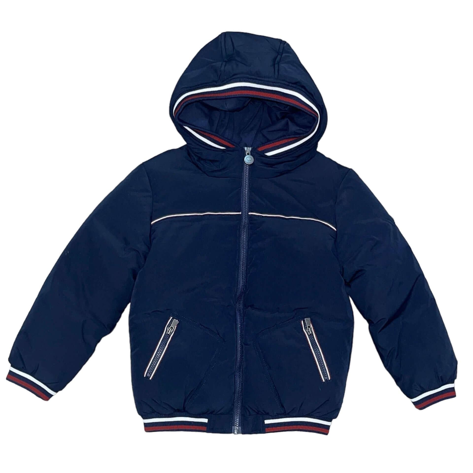 Tartine Et Chocolat Boys Navy Coat Tartine Et Chocolat Boys Navy Coat