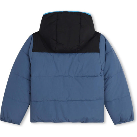 Timberland Kids Boys Blue Puffer Coat Timberland Kids Boys Blue Puffer Coat
