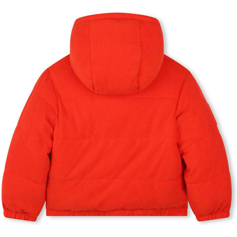 Timberland Kids Boys Red/ Black Reversible Puffer Coat Timberland Kids Boys Red/ Black Reversible Puffer Coat