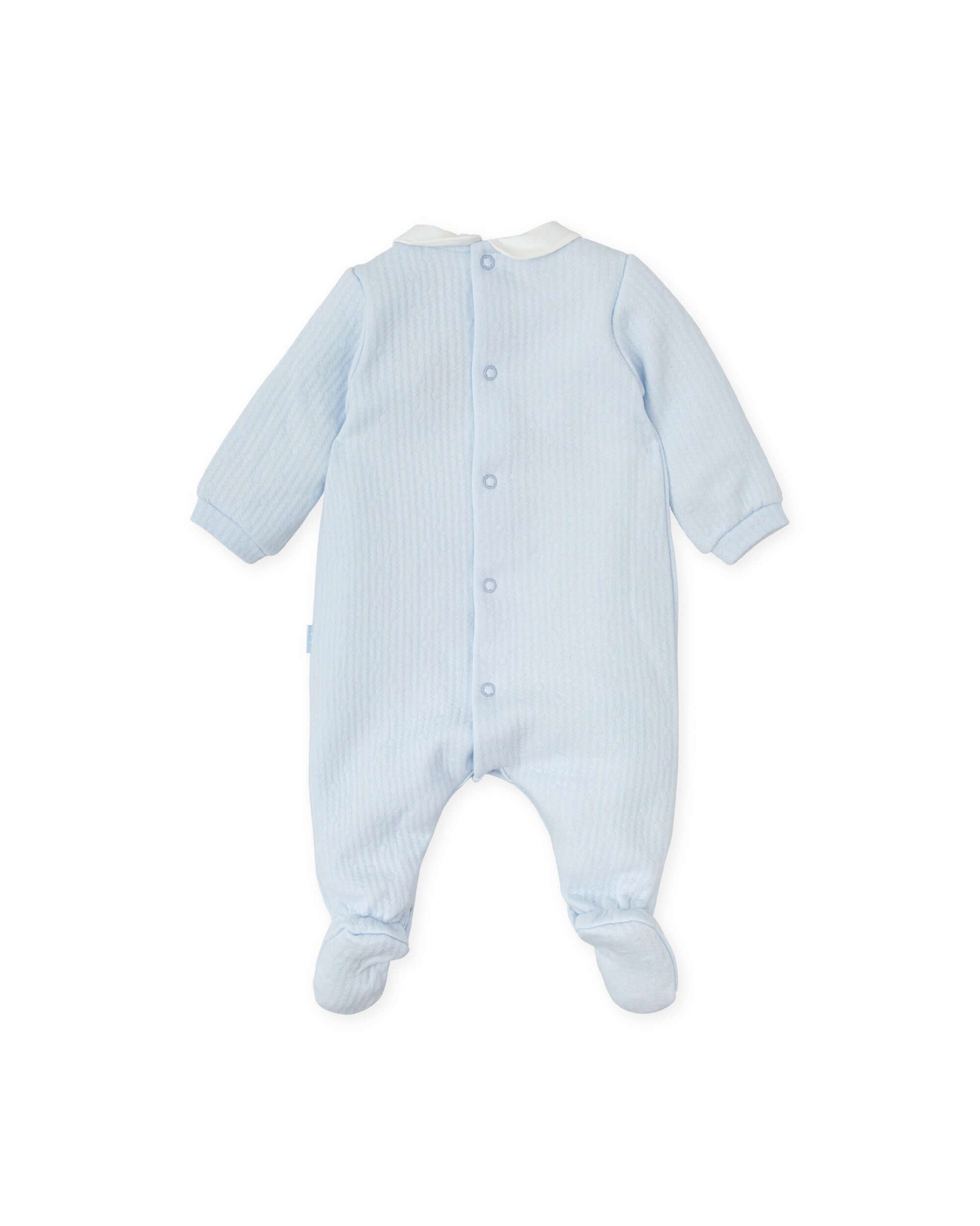 Tutto Piccolo Baby Boys Blue Babygrow Tutto Piccolo Baby Boys Blue Babygrow
