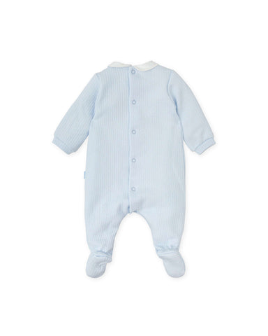 Tutto Piccolo Baby Boys Blue Babygrow Tutto Piccolo Baby Boys Blue Babygrow
