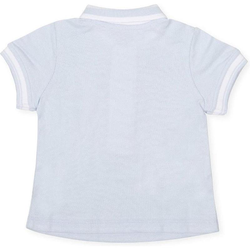 Tutto Piccolo Baby Pale Blue Polo Shirt Tutto Piccolo Baby Pale Blue Polo Shirt