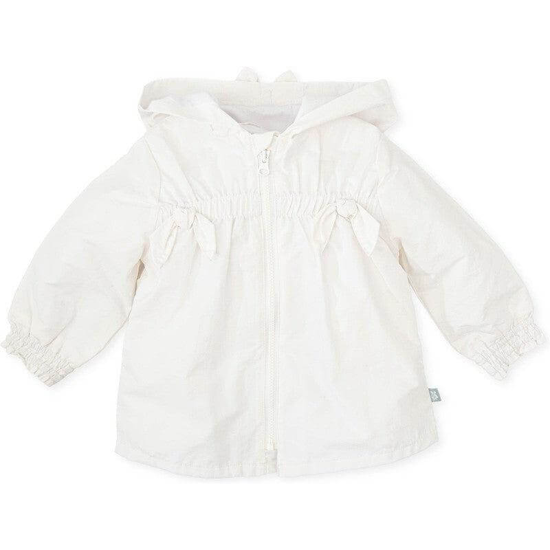Tutto Piccolo Girls White Bow Jacket Tutto Piccolo Girls White Bow Jacket