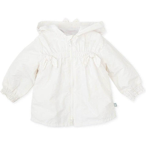Tutto Piccolo Girls White Bow Jacket Tutto Piccolo Girls White Bow Jacket