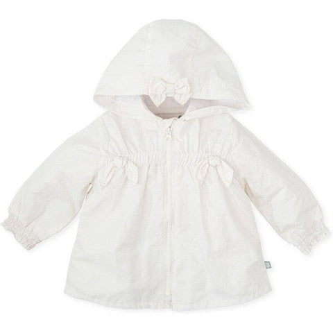 Tutto Piccolo Girls White Bow Jacket Tutto Piccolo Girls White Bow Jacket