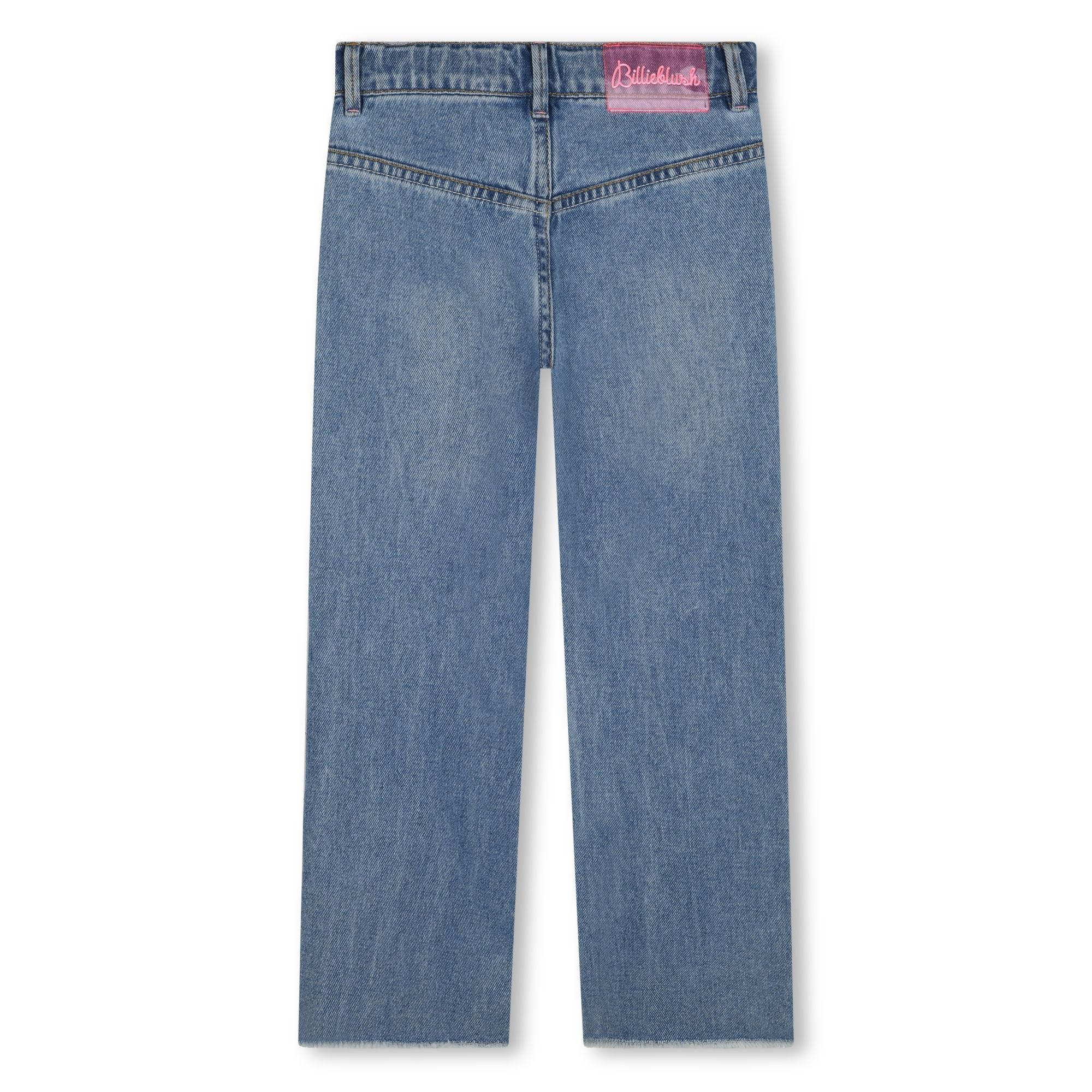 Billieblush Girls Denim Sequin Jeans Billieblush Girls Denim Sequin Jeans
