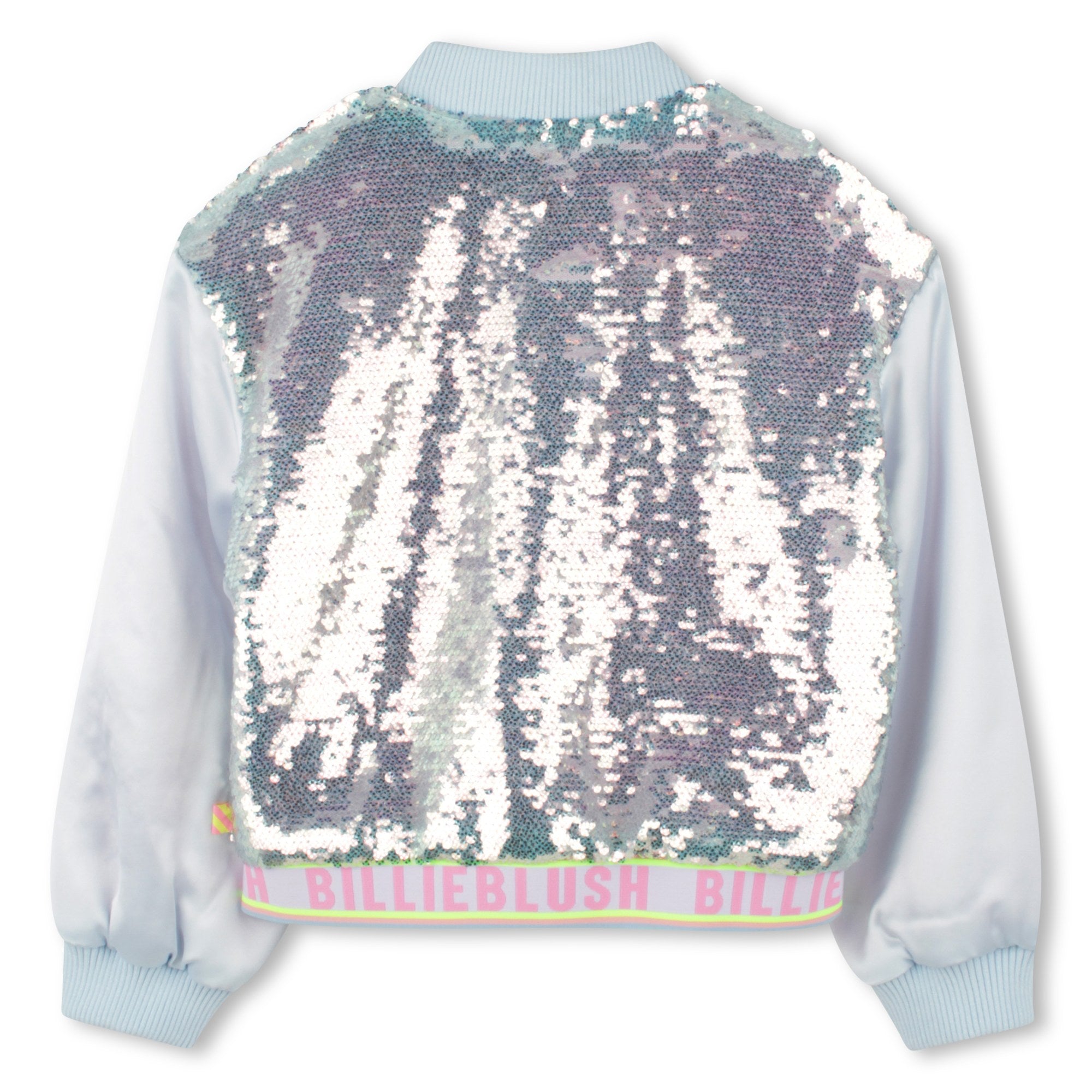 Billieblush Girls Sequin Bomber Jacket Billieblush Girls Sequin Bomber Jacket