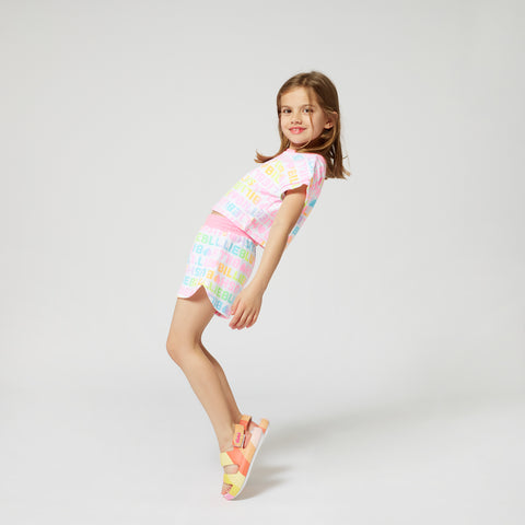 Billieblush Girls White Logo Short Billieblush Girls White Logo Short