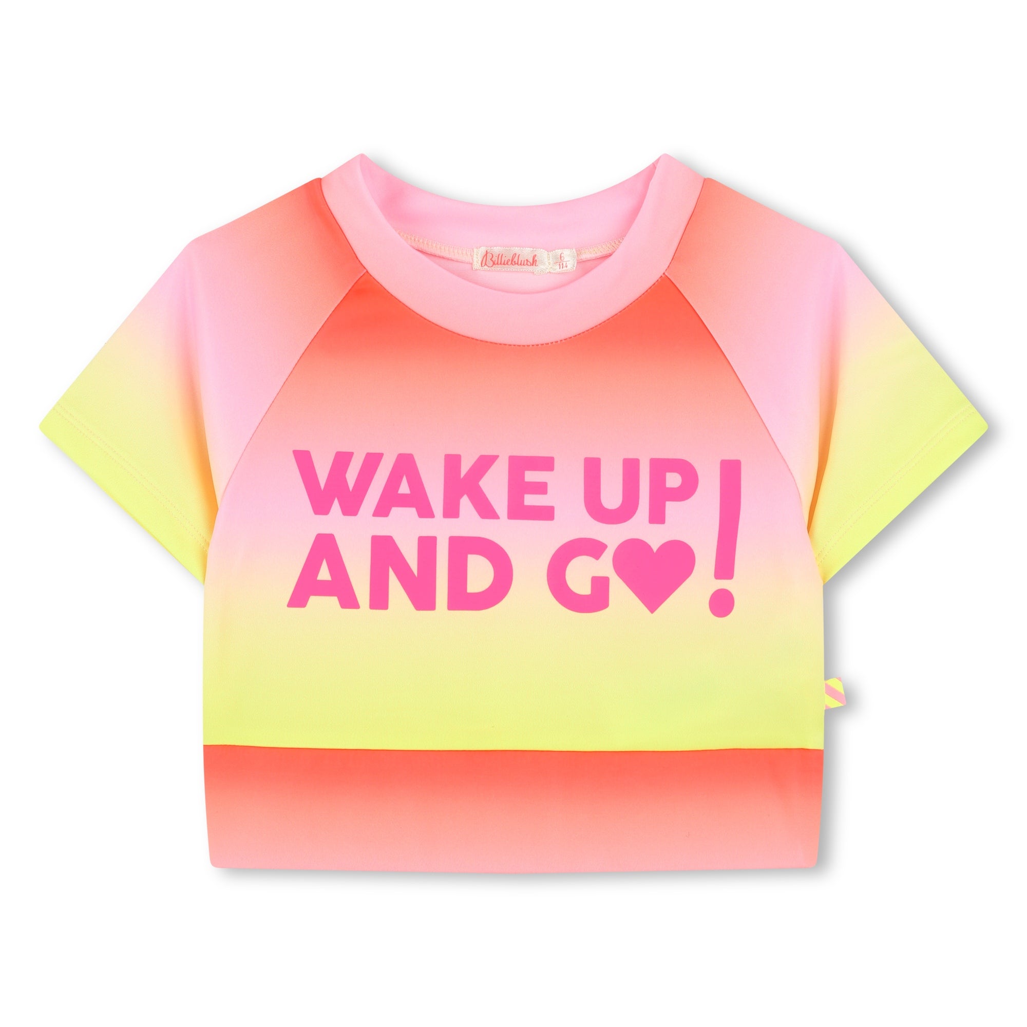 BILLIEBLUSH Girls Orange Tie Dye Sport Top BILLIEBLUSH Girls Orange Tie Dye Sport Top