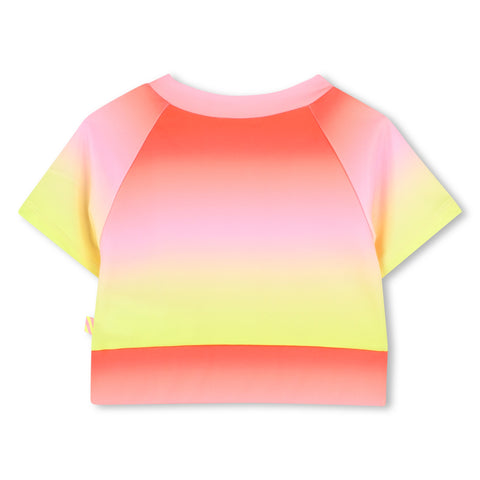 BILLIEBLUSH Girls Orange Tie Dye Sport Top BILLIEBLUSH Girls Orange Tie Dye Sport Top