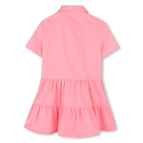 Billieblush Girls Pink Parrot Dress Billieblush Girls Pink Parrot Dress