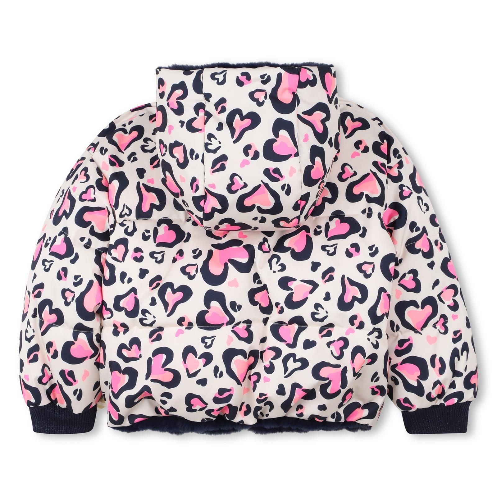 BILLIEBLUSH Girls Pink Heart Reversible Jacket BILLIEBLUSH Girls Pink Heart Reversible Jacket