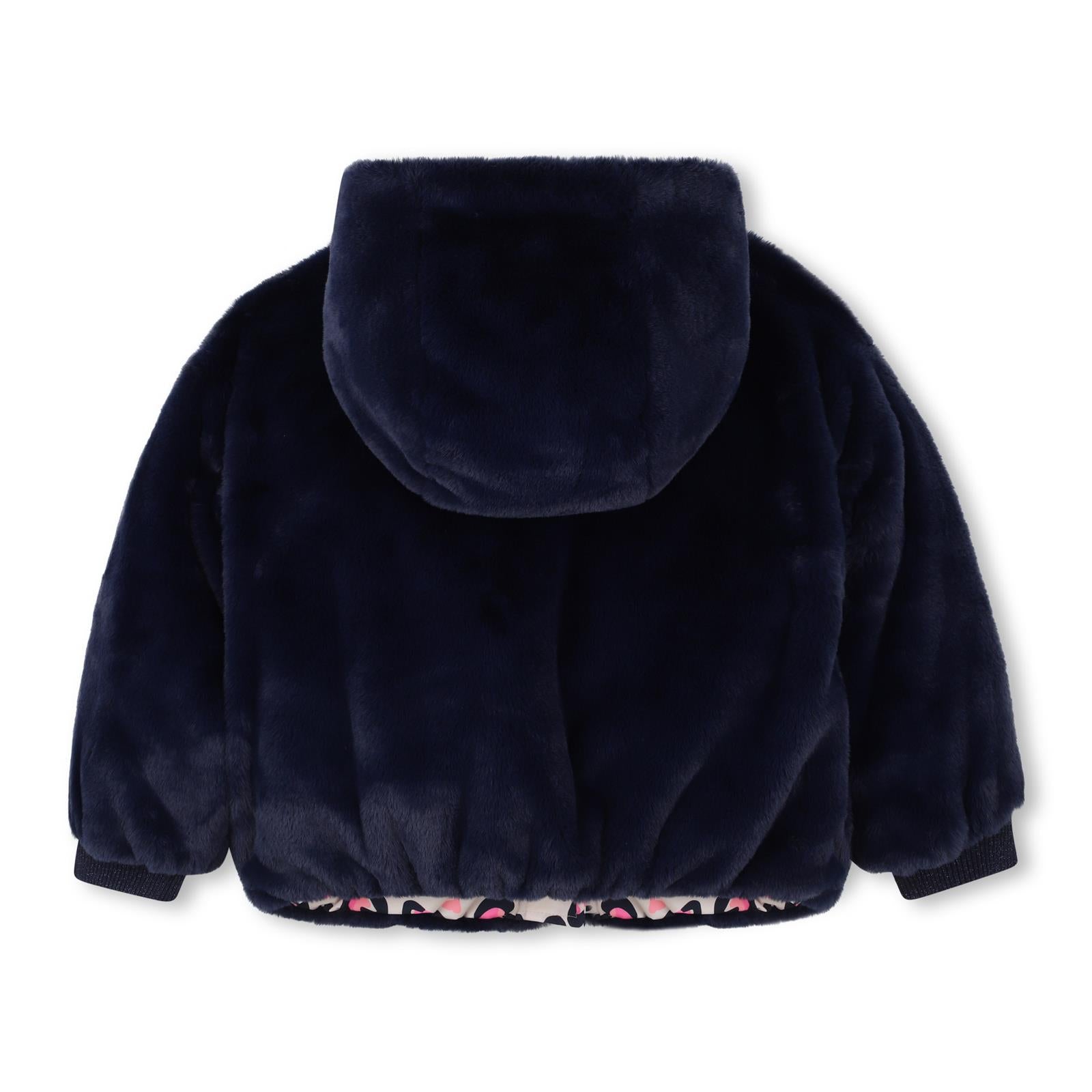 BILLIEBLUSH Girls Pink Heart Reversible Jacket BILLIEBLUSH Girls Pink Heart Reversible Jacket